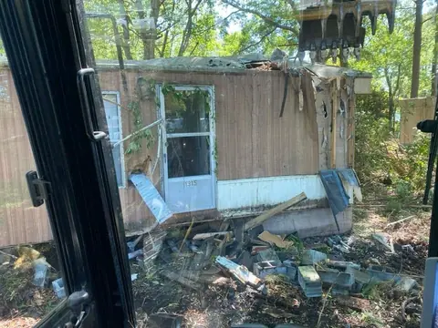 Close work alongside a structure that stays — Coastal Clearing & Debris, Brunswick County NC